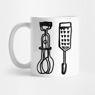 Retro Kitchen Utensils Mug